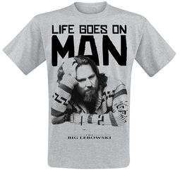 Life Goes On Man, The Big Lebowski, T-Shirt Manches courtes