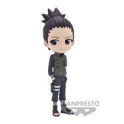 Shippuden - Banpresto - Figurine Q Posket Nara Shikamaru (ver. A), Naruto, Figurine de collection