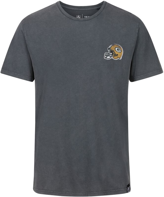 NFL Packers - T-Shirt Noir Délavé