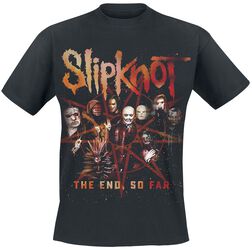 The End, So Far Group Star, Slipknot, T-Shirt Manches courtes