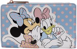 Loungefly - Minnie Pastel Colour Block Dots, Mickey Mouse, Portefeuille
