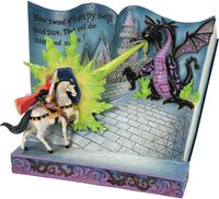 Love Conquers All - Figurine Storybook Maléfique, La Belle Au Bois Dormant, Statuette