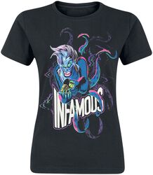 Infamous Ursula, Disney Villains, T-Shirt Manches courtes