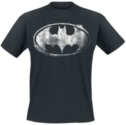 Logo Abîmé, Batman, T-Shirt Manches courtes