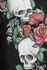 T-shirt roses & crânes