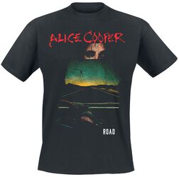 Road Cover Tracklist, Alice Cooper, T-Shirt Manches courtes