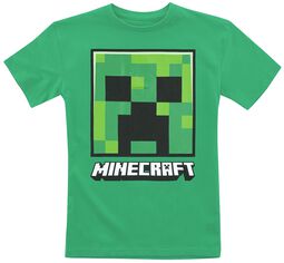 Enfants - Visage Creeper, Minecraft, T-shirt
