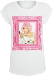 Pink Baroque Frame, Nicki Minaj, T-Shirt Manches courtes