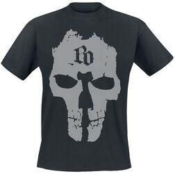 BO Skull, Böhse Onkelz, T-Shirt Manches courtes