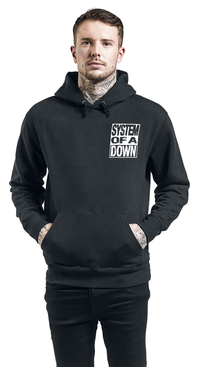 Sweat à Capuche Homme System Of A Down - Heavy Metal - Noir Zippé - Taille L - Neuf Sans étiquettes