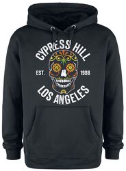 Amplified Collection - Floral Skull, Cypress Hill, Sweat-shirt à capuche