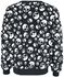 Jumper with all-over skull print