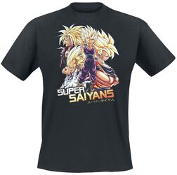 Z - Super Saiyans, Dragon Ball, T-Shirt Manches courtes