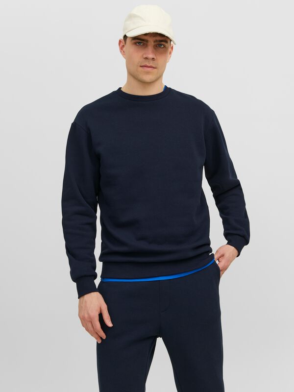 Sweat à Col Rond Jack & Jones Noos Pour Homme - Coupe Classique - Confortable Pour L’automne