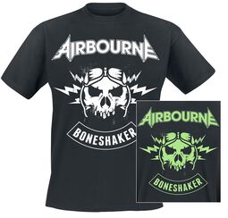 Boneshaker Glow, Airbourne, T-Shirt Manches courtes