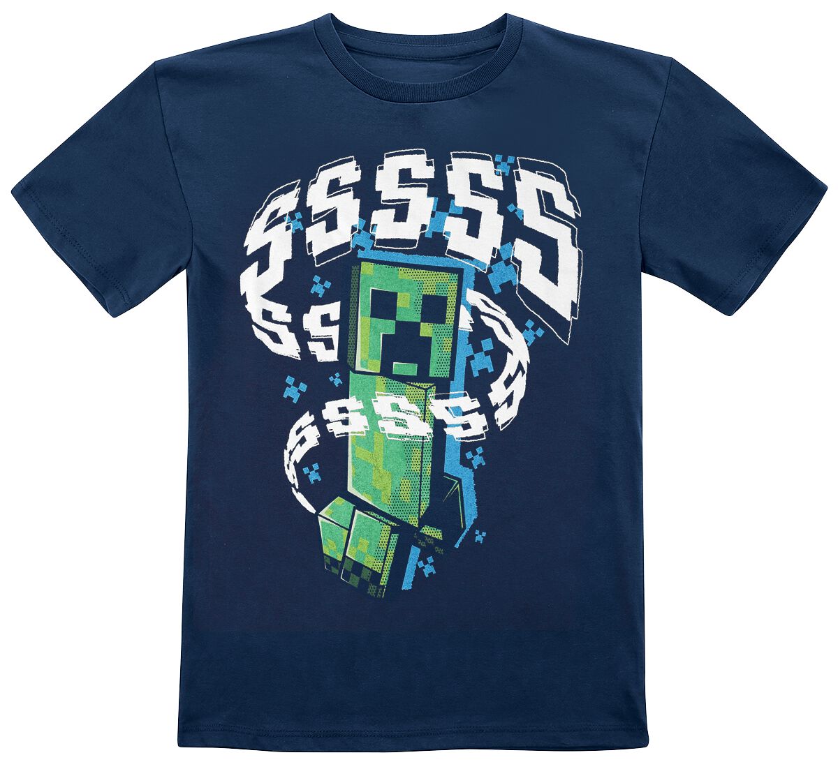 T-shirt avec sequins réversibles - Blanc/Minecraft - ENFANT | H&M FR