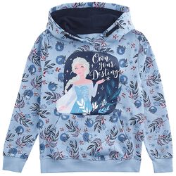 Enfants - Elsa, La Reine Des Neiges, Sweat-Shirt à capuche