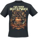 No Sudden Movement, Five Finger Death Punch, T-Shirt Manches courtes