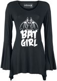 Bat Girl, Gothicana by EMP, T-shirt manches longues