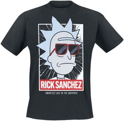 Smart Rick, Rick & Morty, T-Shirt Manches courtes