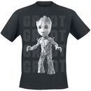 Les Gardiens de la Galaxie 2 - Button - Groot Photo, Les Gardiens De La Galaxie, T-Shirt Manches courtes