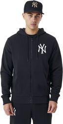 League Essentials - NY Yankees, New Era - MLB, Sweat-shirt zippé à capuche