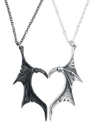 Demon Wings Sweetheart, Alchemy Gothic, Collier