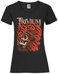 Clark Or Flaming Skull, Trivium, T-Shirt Manches courtes