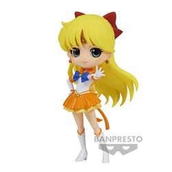 Banpresto - Figurine Q Posket - Sailor Moon Pretty Guardian - Eternal Sailor Venus, Sailor Moon, Figurine de collection
