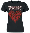 Skull Heart, Bullet For My Valentine, T-Shirt Manches courtes
