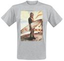 Chewie On The Beach, Star Wars, T-Shirt Manches courtes