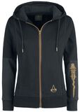 Origins - Cosplay, Assassin's Creed, Sweat-shirt zippé à capuche