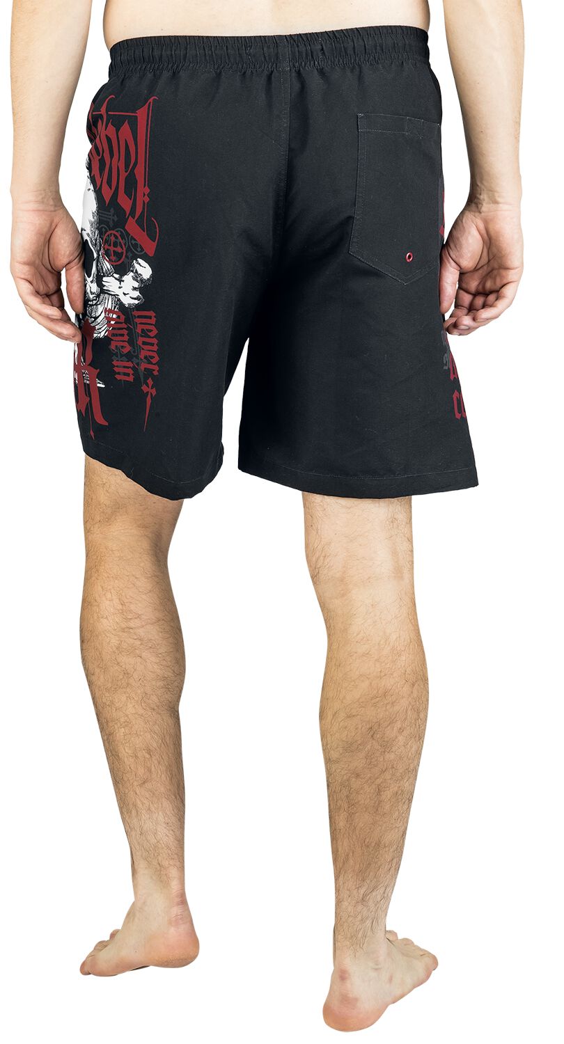 Reebok Shorts de bain Homme Gris pur/Bleu batik Reebok Shorts de bain Homme Gris pur/Bleu batik