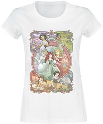 Princesses, Princesses Disney, T-Shirt Manches courtes
