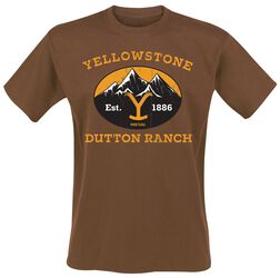 Dutton Ranch Montana - Est. 1883, Yellowstone, T-Shirt Manches courtes