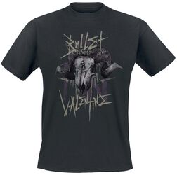 Goat Skull, Bullet For My Valentine, T-Shirt Manches courtes