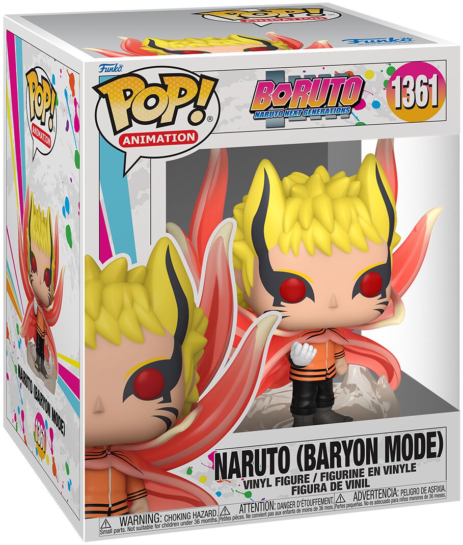 Naruto (Mode Baryon) (Pop! Super) - Funko Pop! n°1361