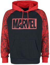 Logo, Marvel, Sweat-shirt à capuche