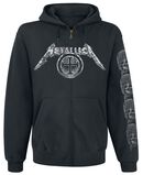 Templar, Metallica, Sweat-shirt zippé à capuche