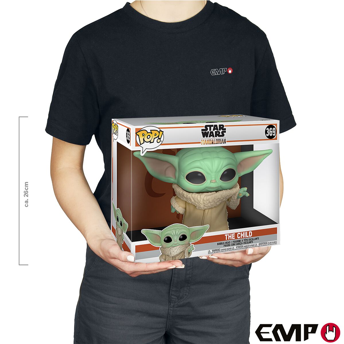 The Mandalorian Grogu (Baby Yoda) (Jumbo Pop!) Funko Pop! n°369