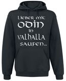 Fun Shirt Odin in Valhalla, Slogans, Sweat-shirt à capuche