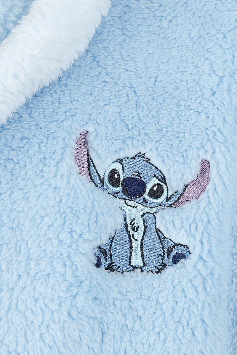 Peignoir de bain Disney Stitch pour hommes et femmes, vêtements de