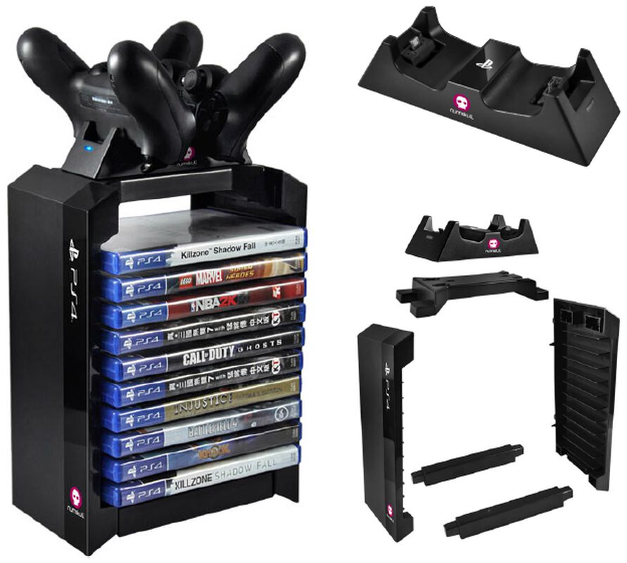 Tour De Rangement Jeux Sony PS4 + Dual Charger | Numskull Accessoires | EMP