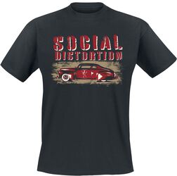 Red Car, Social Distortion, T-Shirt Manches courtes