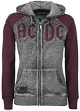 EMP Signature Collection, AC/DC, Sweat-shirt zippé à capuche