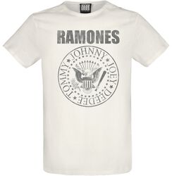 Amplified Collection - Vintage Shield, Ramones, T-Shirt Manches courtes