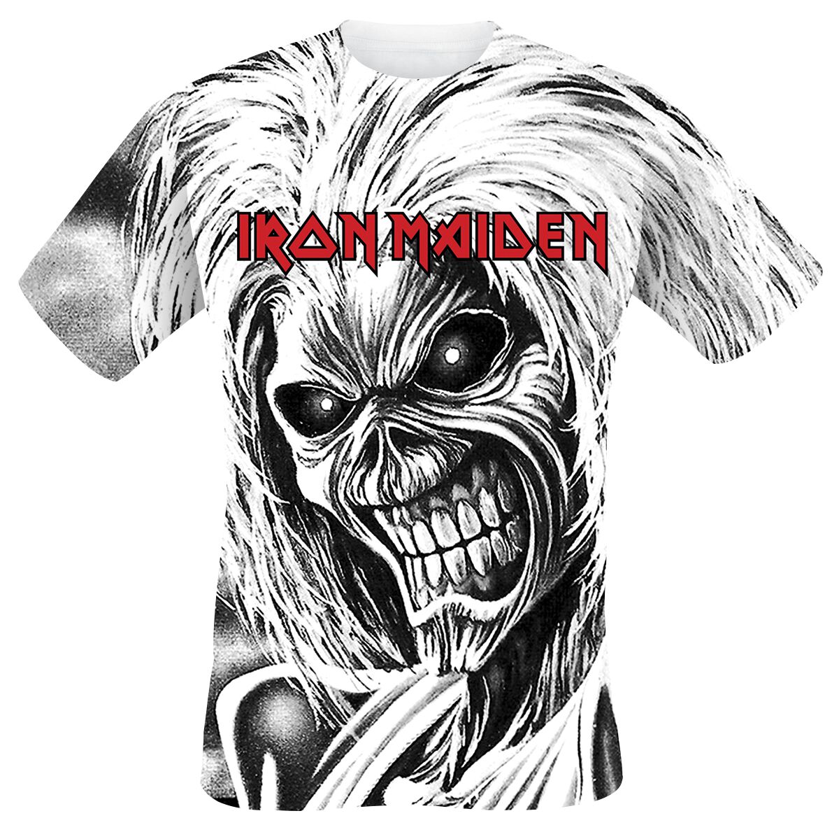 T-shirt Iron Maiden Killers Homme Vintage 90s - Noir Taille XL