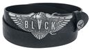Embossing Leather Belt, Black Premium by EMP, Ceinture