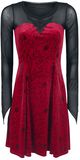 Regina Red Applique Dress, Once Upon A Time, Robe courte