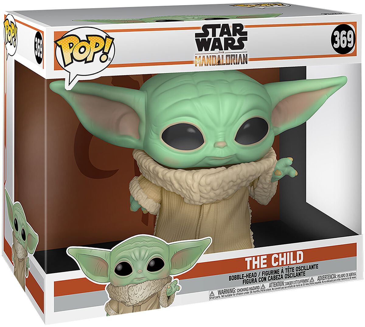 The Mandalorian Grogu (Baby Yoda) (Jumbo Pop!) Funko Pop! n°369